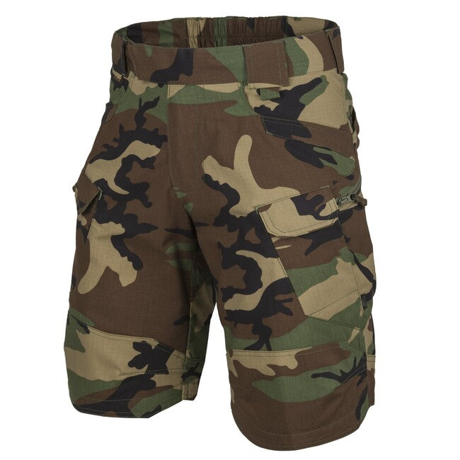 Helikon-Tex UTS kratke taktičke hlače 11" PolyCotton Ripstop, US Woodland