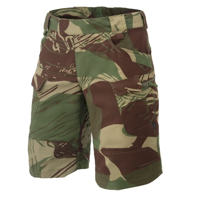 Helikon-Tex UTS kratke taktičke hlače PolyCotton Stretch Ripstop 11", Rhodesian camo