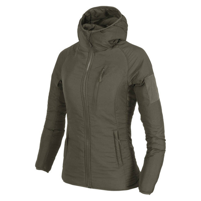 Helikon-Tex Wolfhound ženska hoodie jakna, Taiga green