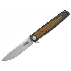 Herbertz G10 D2 džepni nož 9 cm, crni/smeđi
