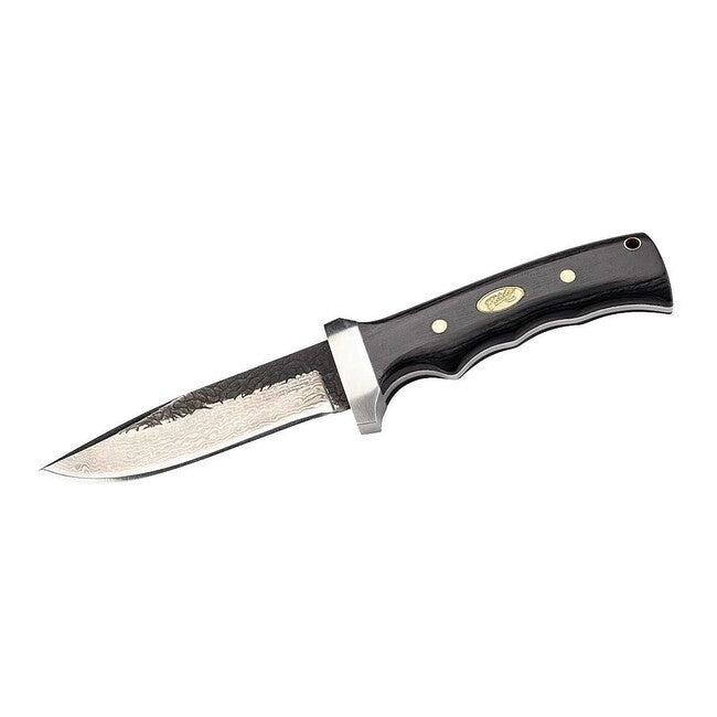 Herbertz pojasni nož Damast drvo Pakka, 12 cm