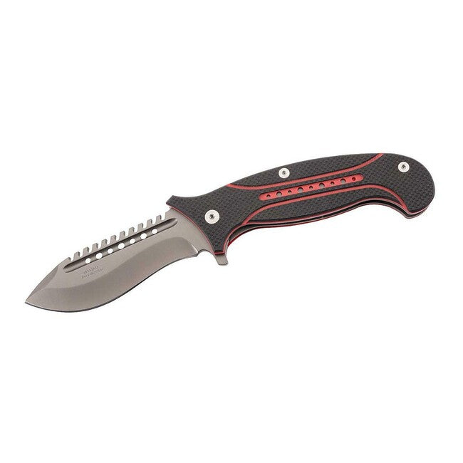 Herbertz TOP-Collection jednoručni džepni nož 10cm, G10, plastika, crno-crveni