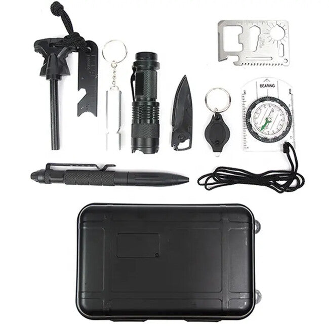 DRAGOWA Tactical set Outdoor za preživljavanje 10u1, Pine, mali
