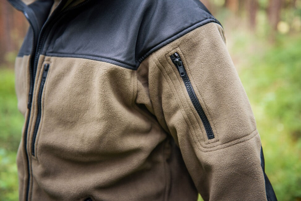 Helikon-Tex Classic Army ojačana flis jakna, maslinasto zeleno-crna
