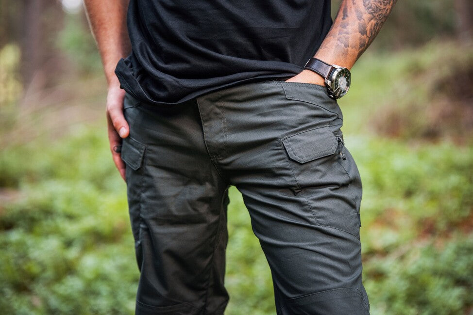 Helikon-Tex Urban Tactical hlače Rip-Stop polycotton, Camogreen