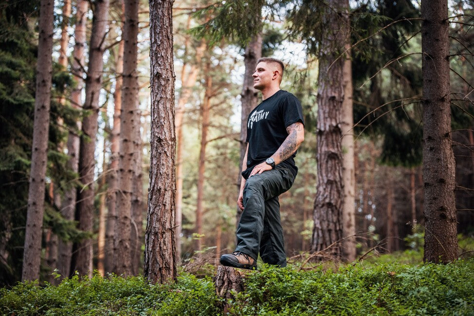 Helikon-Tex Urban Tactical hlače Rip-Stop polycotton, Camogreen