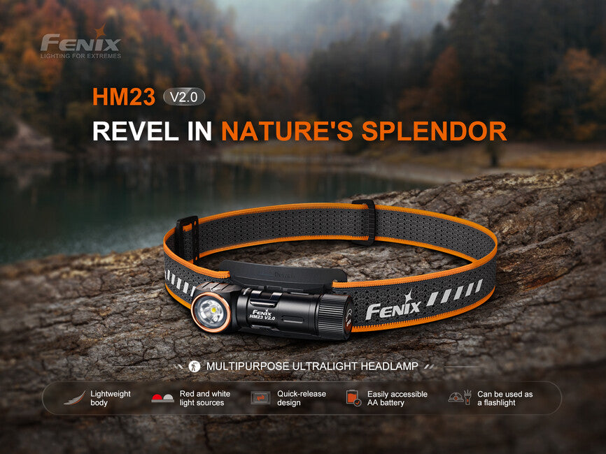 Fenix HM23 V2.0 naglavna svjetiljka