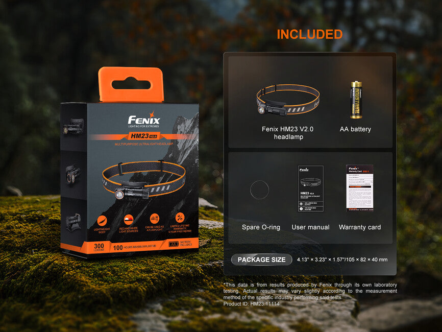 Fenix HM23 V2.0 naglavna svjetiljka