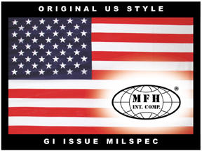 MFH US 3 dijelna sklopiva lopatica potpuno metalna ekstra stabilna s futrolom
