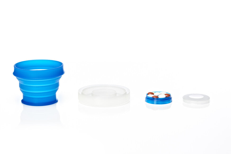 Humangear Go Cup sklopiva putna čaša higijenska, lako se pakira ' plave boje GoCup, plava, 237 ml
