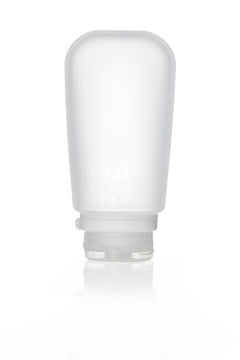 Humangear GoToob+ silikonska putna boca/posuda, 177 ml, prozirna