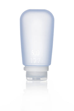 Humangear GoToob+ silikonska putna boca/posuda 177 ml, plava