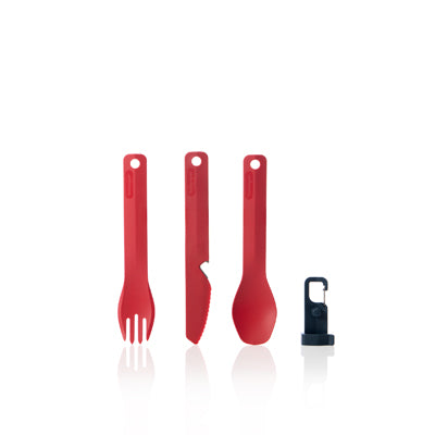 Humangear GoBites BIO pribor K/F/S, crveni