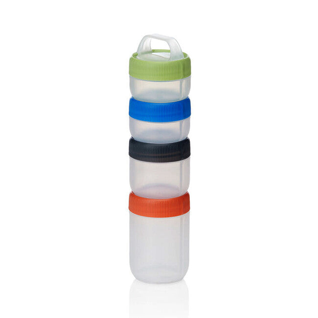 Humangear Stax modularna kutija za ručak, Small, 4 komada