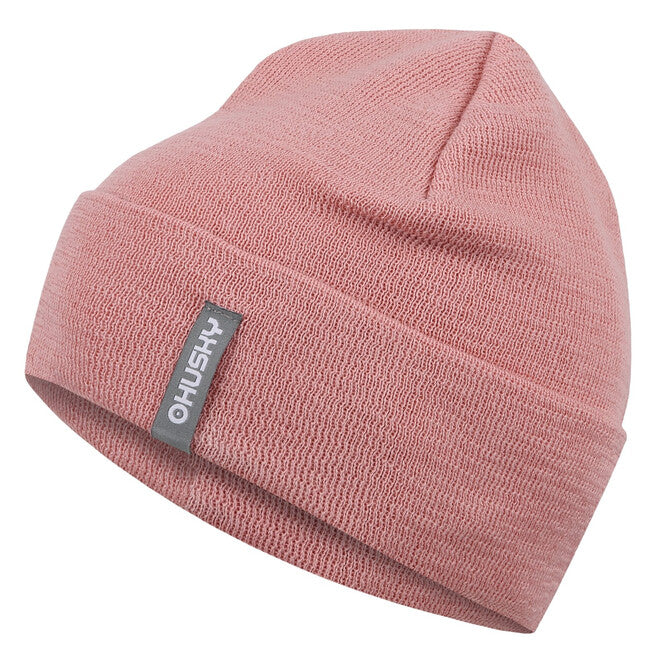 HUSKY Merhat 4 ženska merino kapa, svijetlonarančasta