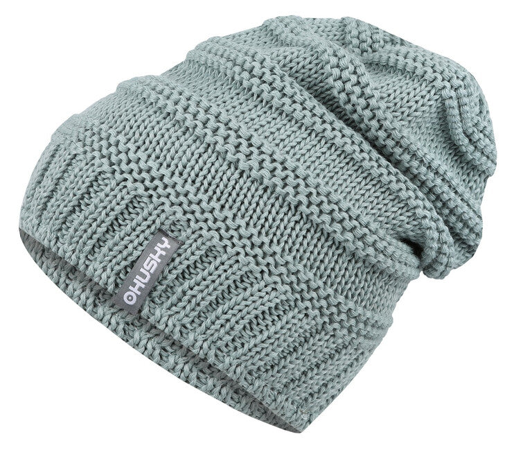 HUSKY Merhat 5 ženska merino kapa, svijetla mentolna