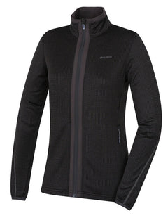 HUSKY Artic Zip pulover ženski na zatvarač, crni