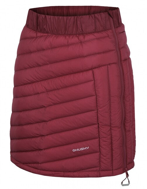 HUSKY Frozy ženska perjana suknja, bordo