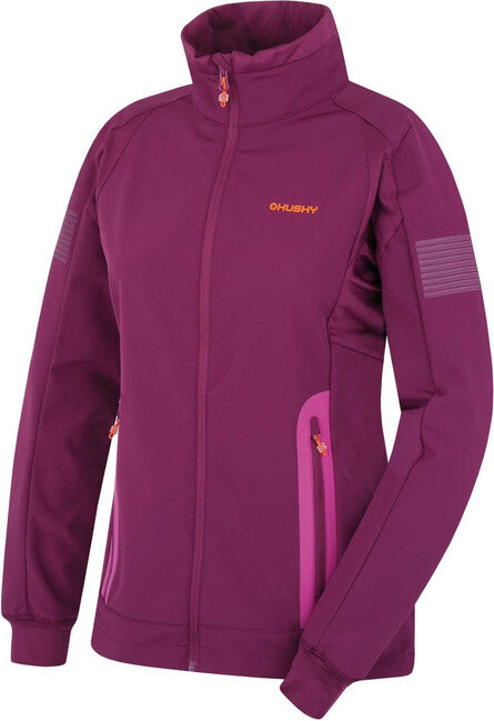 HUSKY Scooby softshell jakna ženska, bordo