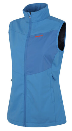 HUSKY Salien ženski softshell prsluk, svjetloplavi
