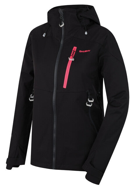 HUSKY Sauri softshell jakna ženska, crna