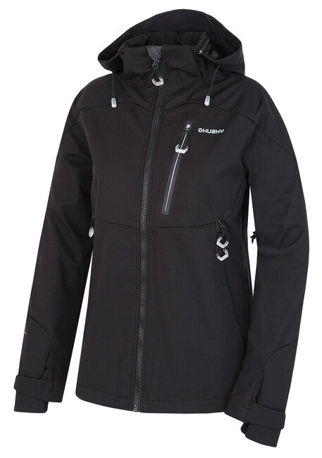 HUSKY Sauri softshell jakna ženska, crna