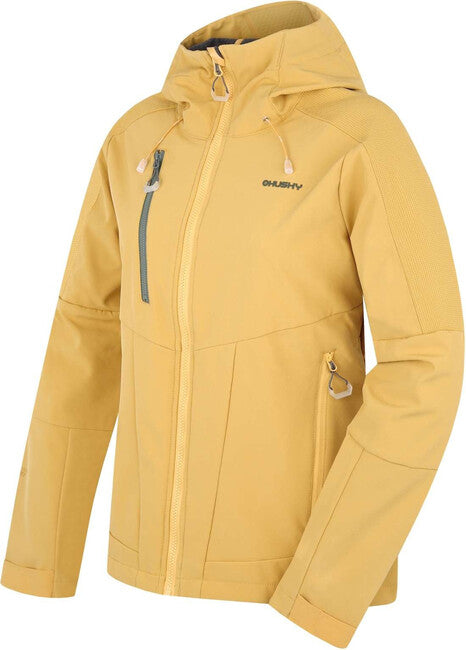HUSKY Sevan ženska jakna softshell, žuta