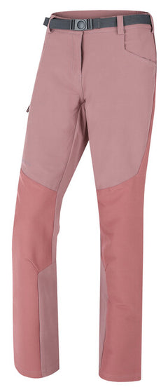 HUSKY Keiry ženske outdoor hlače, tamno bordo