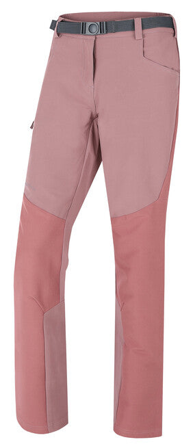 HUSKY Keiry ženske outdoor hlače, tamno bordo