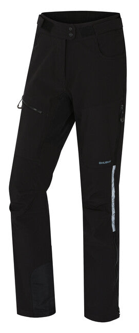 HUSKY Keson softshell hlače ženske, crne