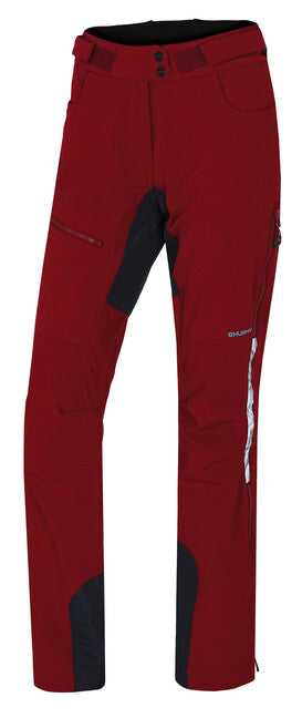 HUSKY Keson softshell hlače ženske, bordo