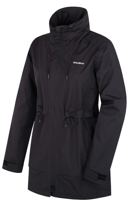 HUSKY Nevr hardshell kaput ženski, crni