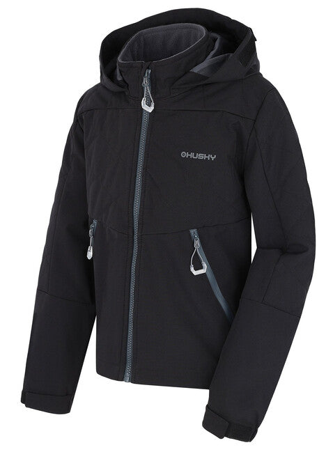 HUSKY Salex K softshell jakna dječja, crna