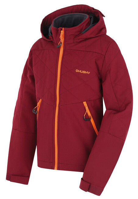 HUSKY Salex K softshell jakna dječja, bordo