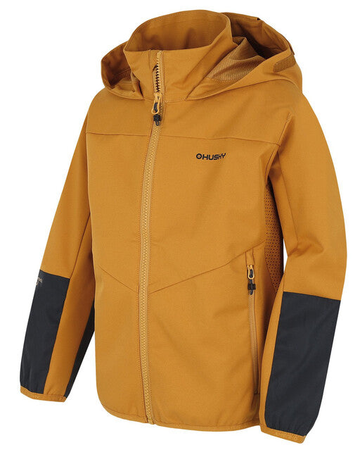 HUSKY Sonny K softshell jakna dječja, senf