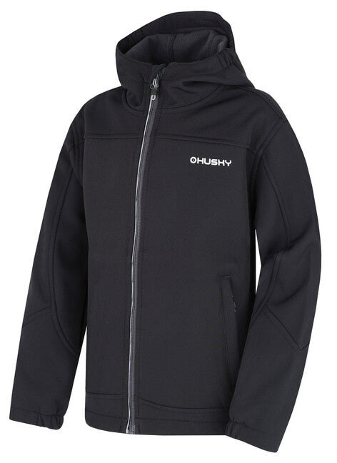 HUSKY Simbo K jakna dječja softshell, crna