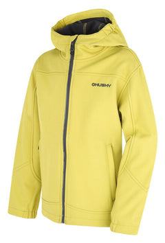 HUSKY Simbo K jakna dječja softshell, limeta zelena
