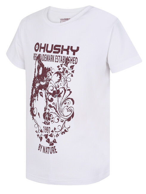 HUSKY Tash K funkcionalna majica dječja, bijela