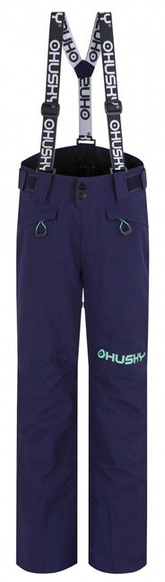 HUSKY Gunis Kids skijaške hlače dječje, tamnoplave