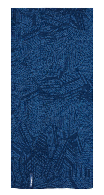 HUSKY Merbufe multifunkcionalni merino bandana tubus, plava