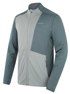 HUSKY Tarp pulover muški na zatvarač, black green/dk. grey green, M