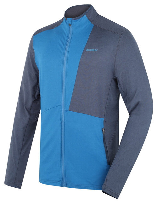 HUSKY Tarp pulover muški na zatvarač, dk. blue/blue, M