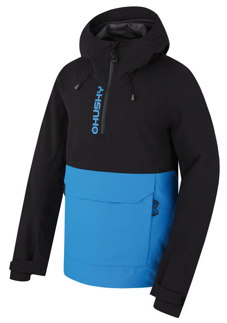 HUSKY Nabbi M outdoor jakna muška, crna/neonovo plava
