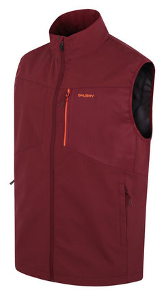 HUSKY Salien softshell muški prsluk M, bordo