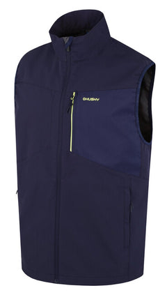 HUSKY Salien softshell muški prsluk M, tamno plavi