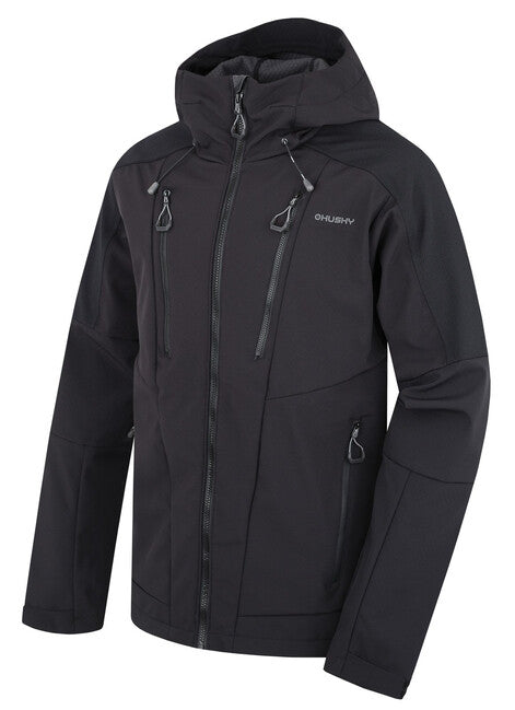 HUSKY Sevan muška softshell jakna, black