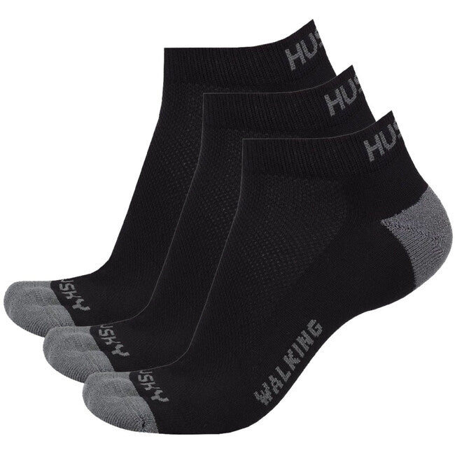 HUSKY Walking čarape 3Pack, crne