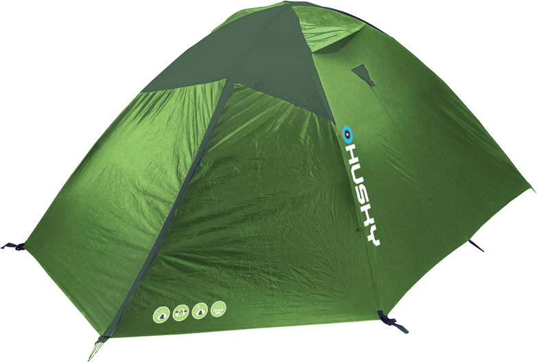 HUSKY Extreme Lite Bright 4 šator, zeleni