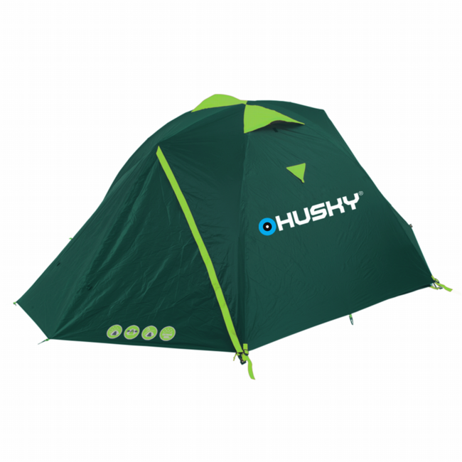 HUSKY Burton šator Outdoor 2-3, tamnozeleni