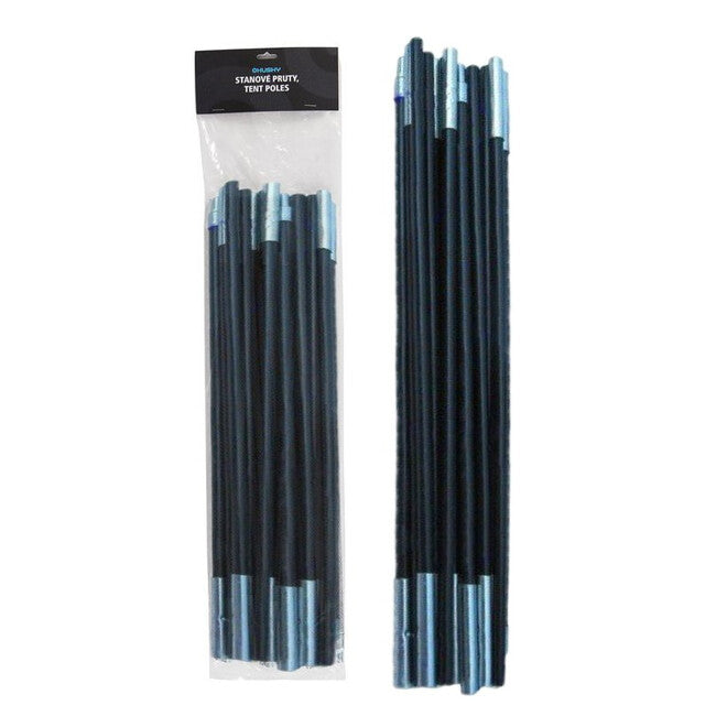 HUSKY BIZON 4 Classic 4 šatorske laminatne šipke, crne